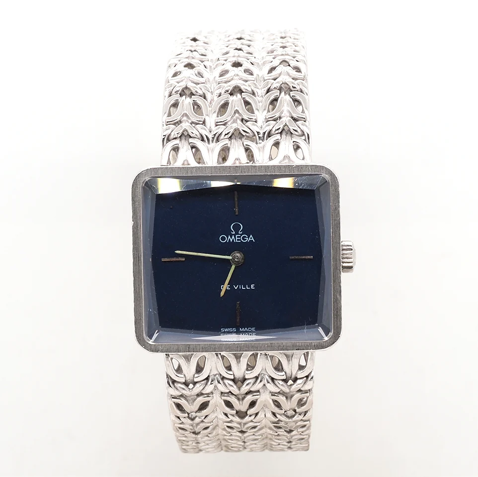 18ct White Gold Omega De Ville Watch